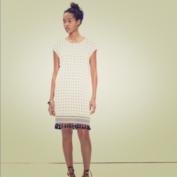 Madewell Dress with Tassels - Picture 3 of 4